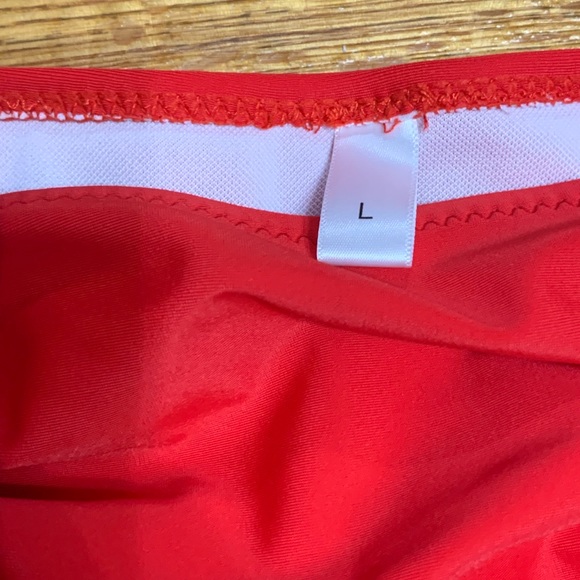 Women’s Red 2 Piece Swimsuit - Picture 2 of 5